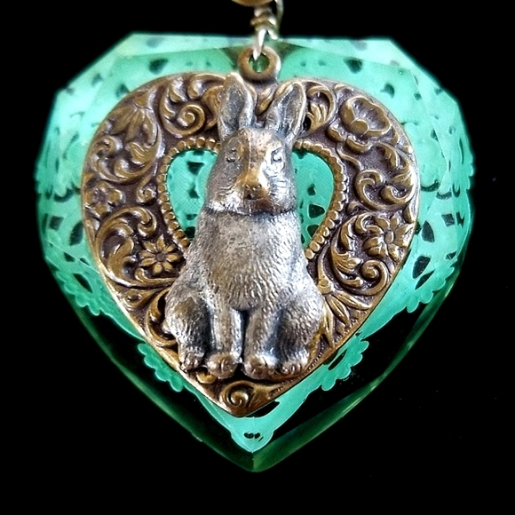 Repurposed Assemblage Vintage Necklace - Picture 7 of 10